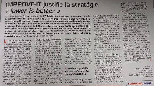 Improve it Cardio pratique 1